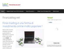 Tablet Screenshot of finanzablog.net